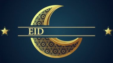 Bayram Mübarek canlandırmalı harf