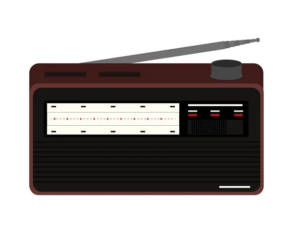 Dispositivo de rádio estéreo — Vetor de Stock