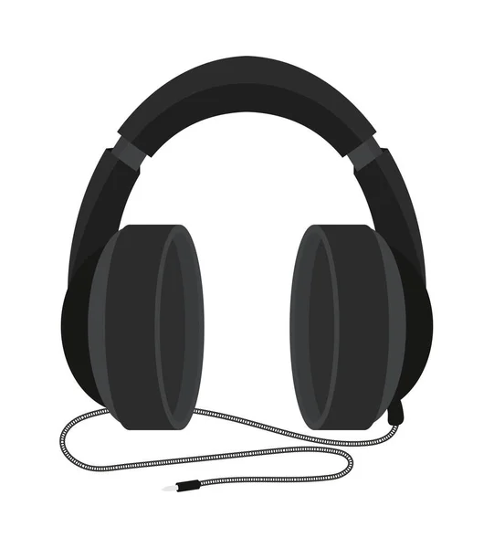 Icono del dispositivo de auriculares — Vector de stock