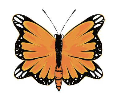 Kral kelebeği simgesi