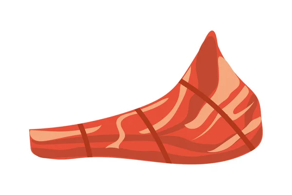Jambe de porc rôtie — Image vectorielle