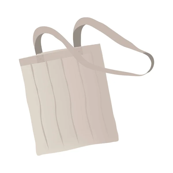 Eco shopping bag — Stock Vector