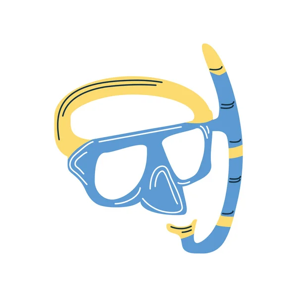 Icono de gafas de snorkel — Vector de stock