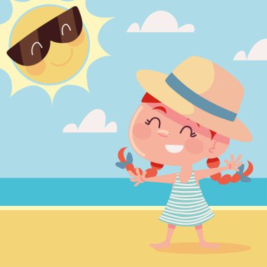 Yaz sezonu çizgi filmi