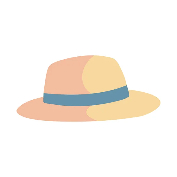 Chapeau avec ruban — Image vectorielle