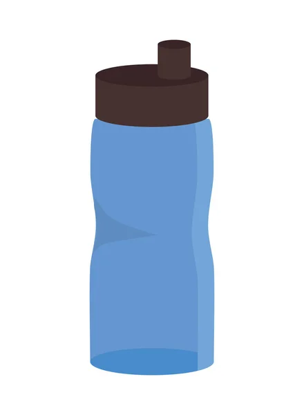 Disposable water bottle — Stock Vector