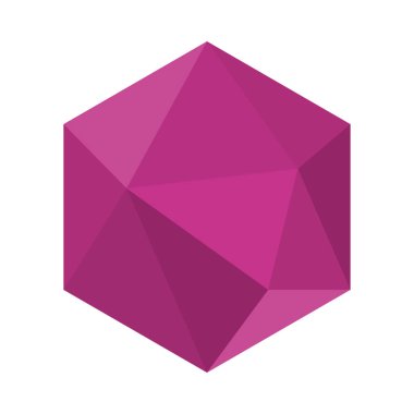 Geometrik şekil düşük poli