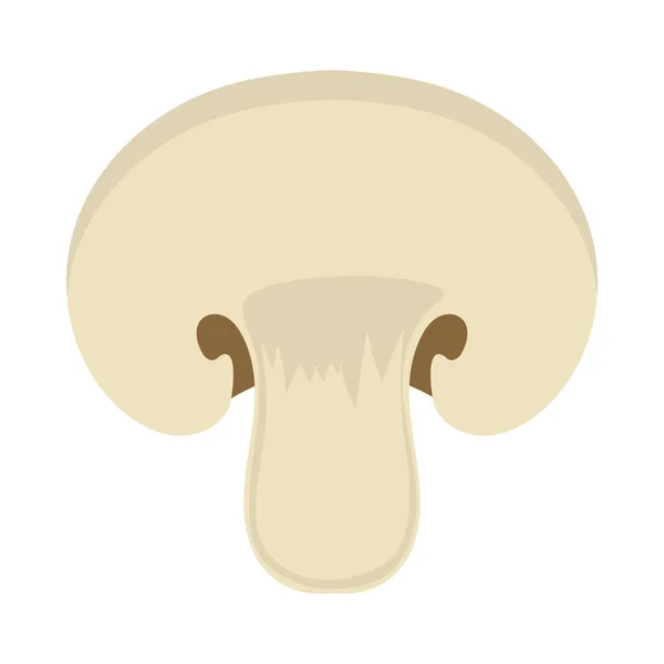 Icona vegetale di fungo — Vettoriale Stock