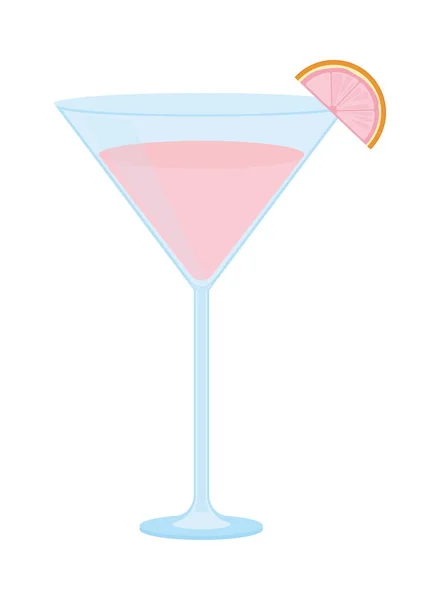 Drink cocktail icon — Stock Vector