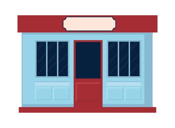 Store front building — Stock Vector