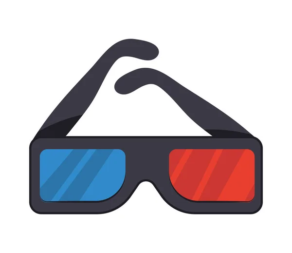Movie 3d glasses — Stock Vector