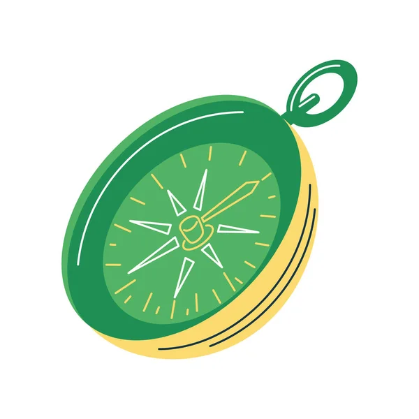 Travel compass object — 스톡 벡터