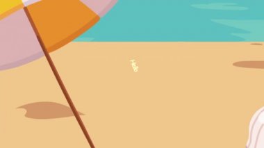 Merhaba yazlık animasyon.