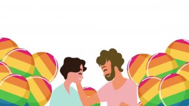 lgtbi komunite bayrak animasyonu