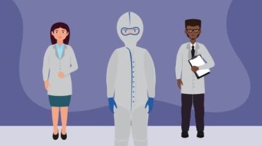 Tıp doktorları karakter canlandırması