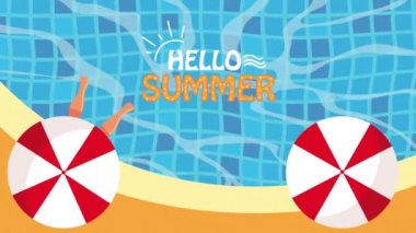 Merhaba yazlık animasyon.