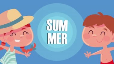 Merhaba yazlık animasyon.