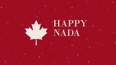 Kanada Gününüz kutlu olsun Animasyon