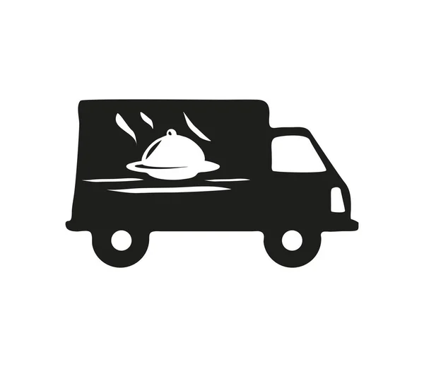 餐饮卡车服务 — 图库矢量图片