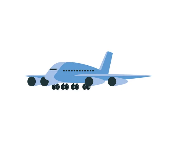 Icône de transport d'avion — Image vectorielle