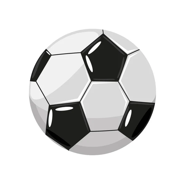 Equipo de pelota de fútbol — Vector de stock