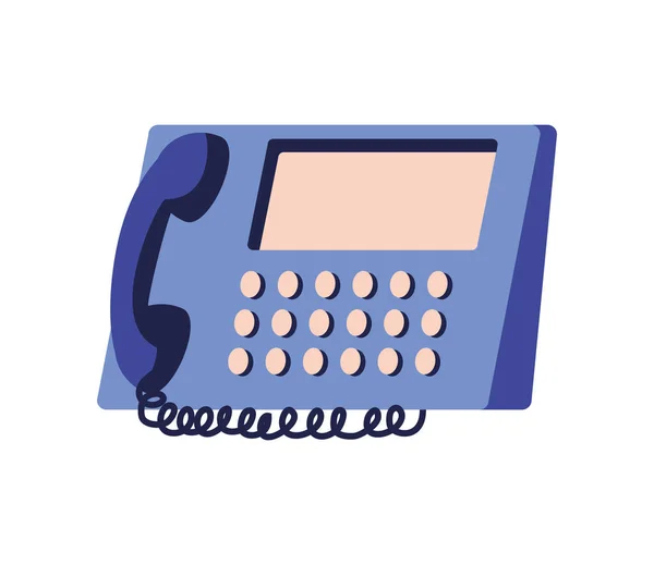 Call center telephone — Stok Vektör