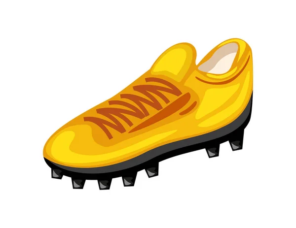 Soccer sneaker icon — Vetor de Stock