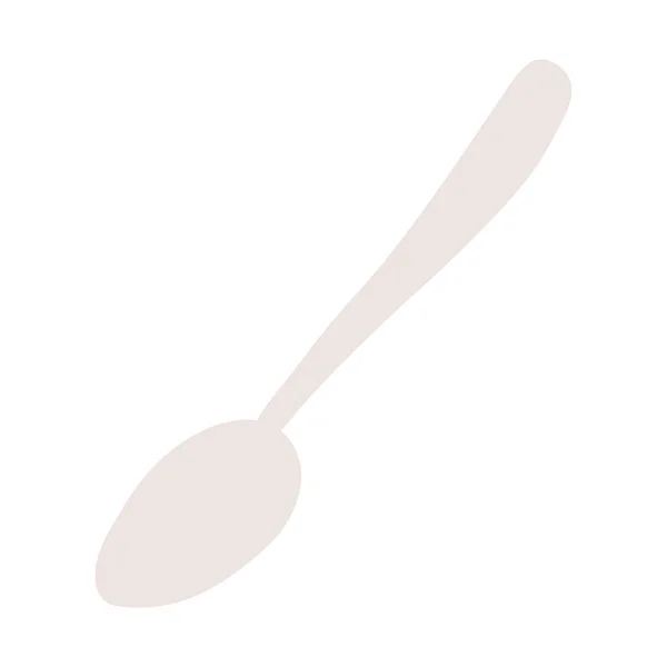 Spoon cutlery icon — Stockvektor