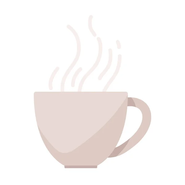 Tasse chaude de café — Image vectorielle