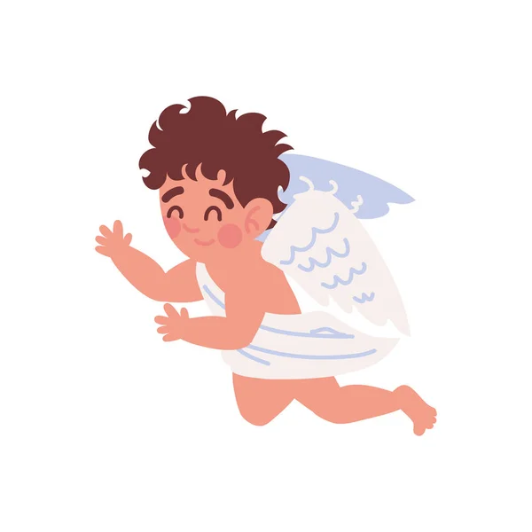 Cute angel character — 스톡 벡터