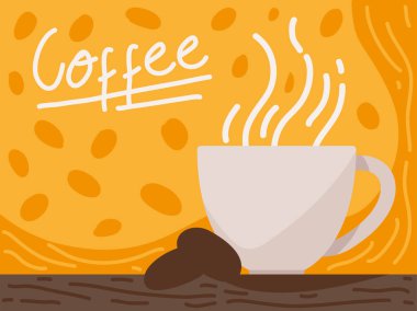 kahve sıcak içecek.