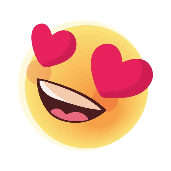 Emoji στην αγάπη — Διανυσματικό Αρχείο