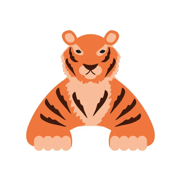 Bengal tiger icon — 图库矢量图片