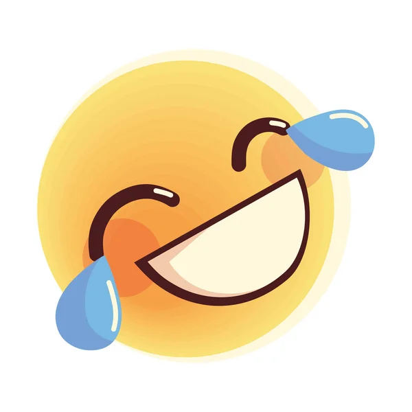 Funny emoji icon — Stock vektor