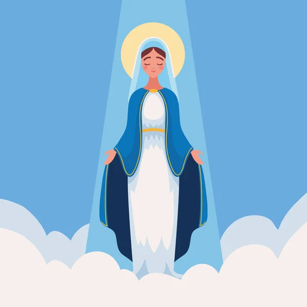 圣母升天 — 图库矢量图片