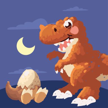 Şirin T-Rex dinozoru