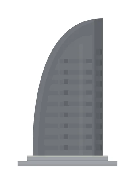 Burj Al Arab hotel icon — Stockvector