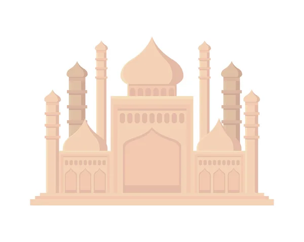 Taj Mahal-Ikone — Stockvektor