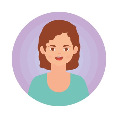 Avatar genç kadın.