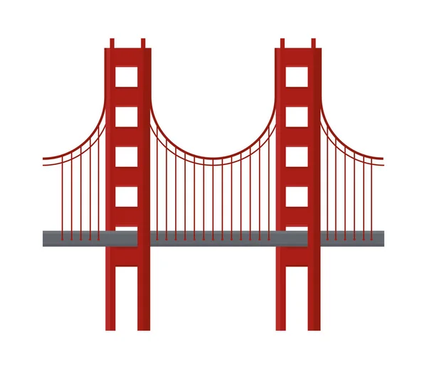 Золоті ворота Сан-Франциско — стоковий вектор