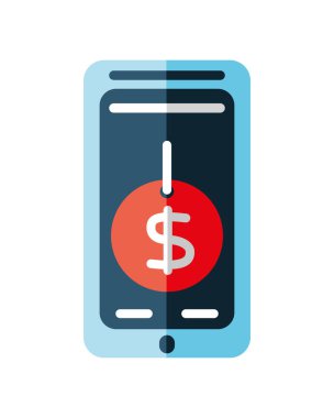 Akıllı telefon simgesinden çevrimiçi satış ticareti