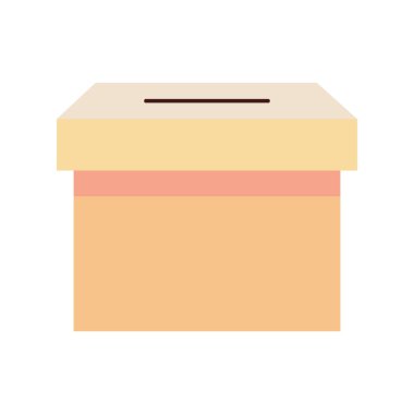 oy kutusu simgesi izole edildi