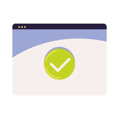 Web sayfası işaretleme simgesi izole edildi