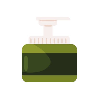 organik krem kozmetik simgesi izole