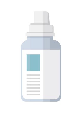 ilaç spreyi ikonu izole edildi