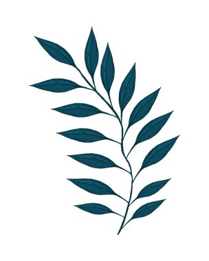 Bitki doğası ikonu izole edildi