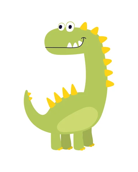 Icono Juguete Dinosaurio Ilustración Aislada — Vector de stock