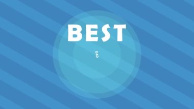 En iyi baba çizgi film karakteri, 4k video animasyonu