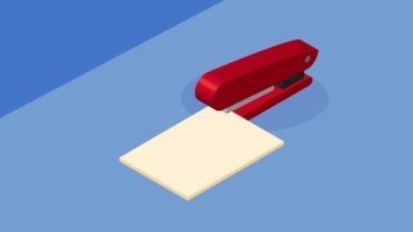 notebook okul tedarik eğitim animasyonu, 4k video animasyonu