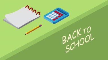 Okul harf animasyonu, 4k video animasyonu